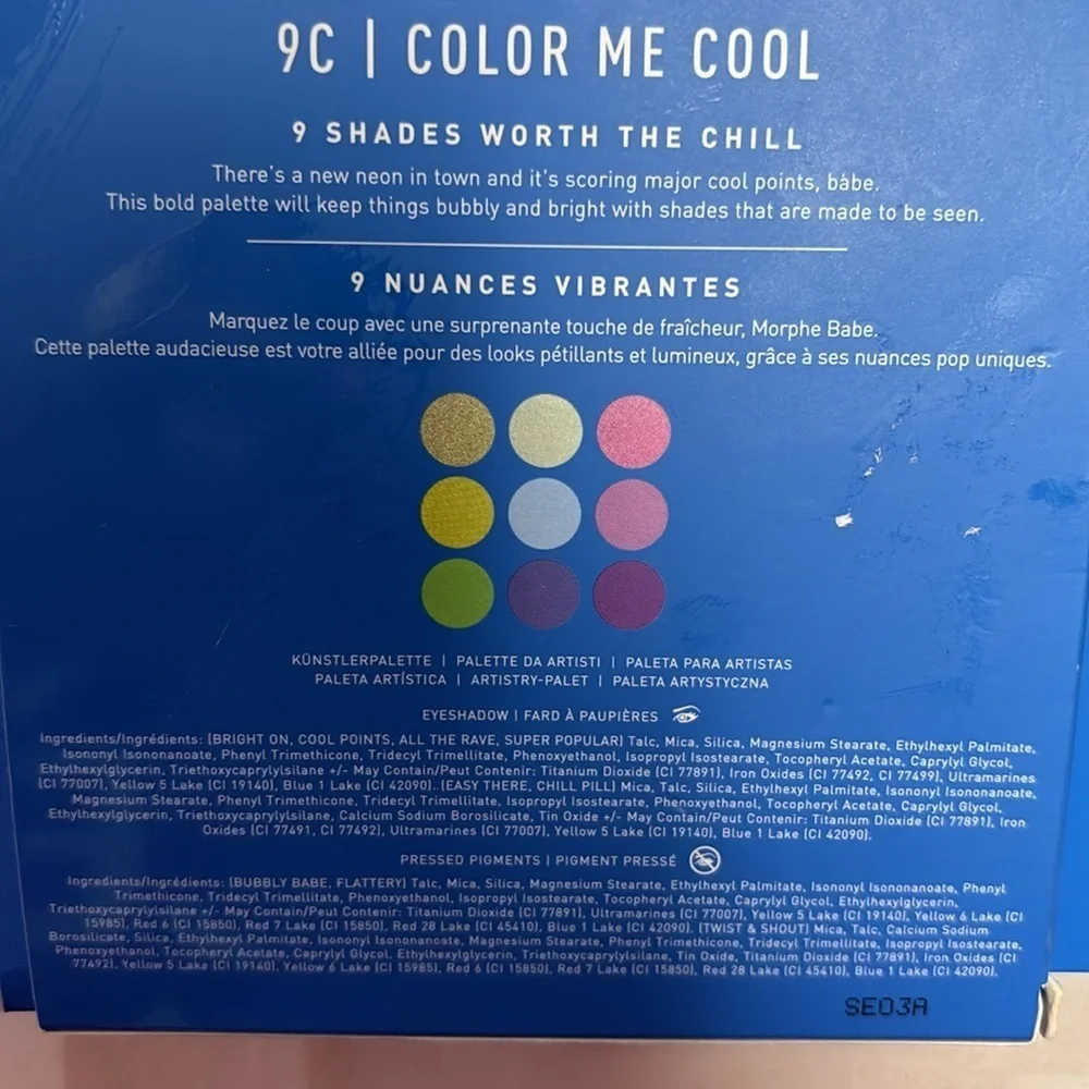 Morphe vibrant nine